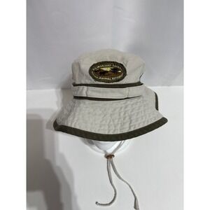Disney Kilimanjaro Safari Animal Kingdom Bucket Hat Adult Unisex Tan Olive Green